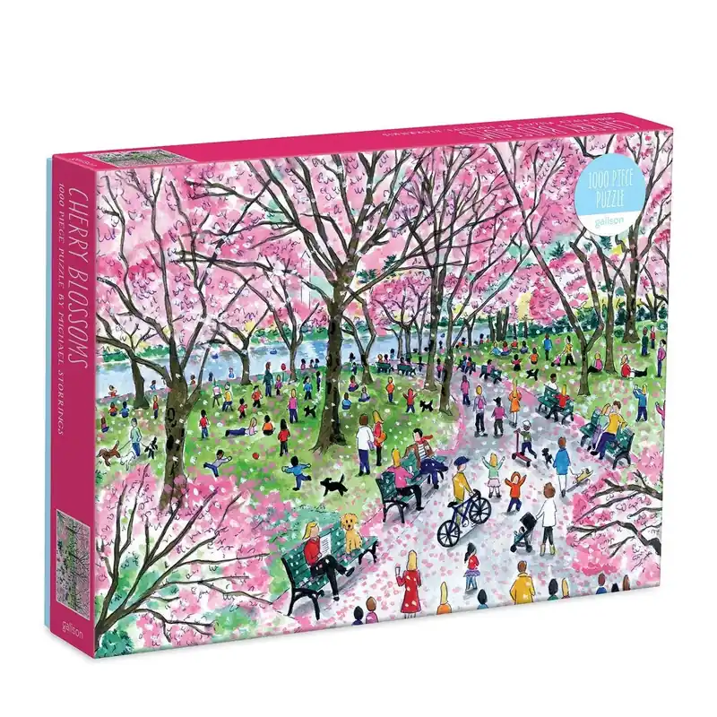 Michael Storrings Cherry Blossoms 1000 Piece Puzzle - Chronicle Books