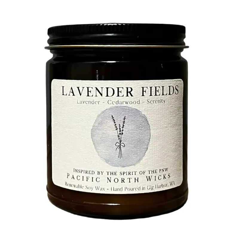 Lavender Fields Candle - Pacific North Wicks