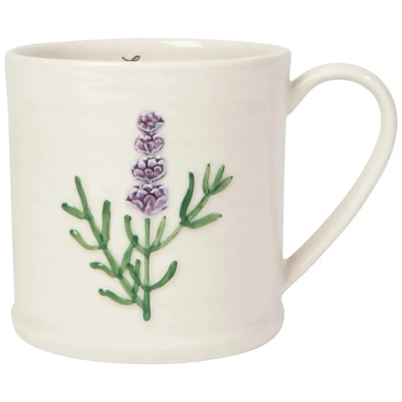 Lavender Embossed Mug - Now Designs by Danica