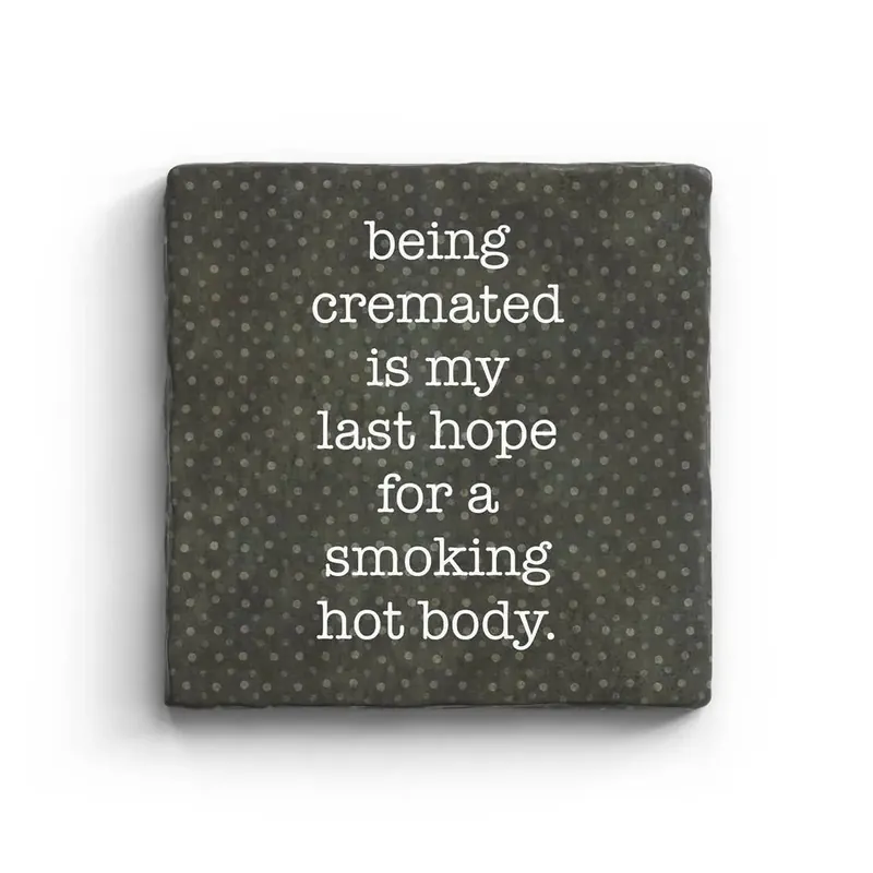 Smoking Hot Body - Marble Coaster