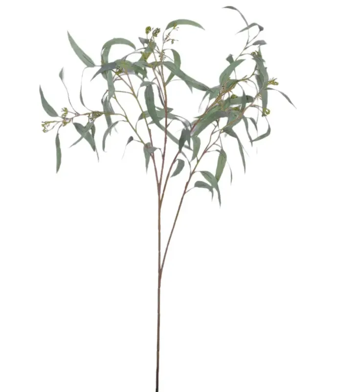 38" Seeded Eucalyptus Stem - Replica Plants and Decor