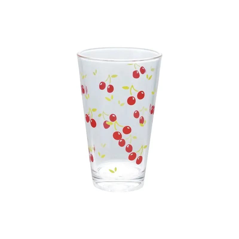 Cherry Decal Drinking Glass - Greenhouse Home