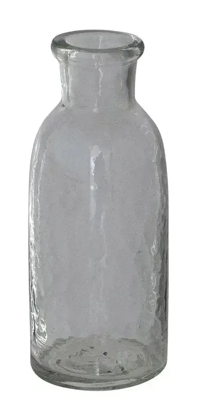 Hand-Blown Glass Bottle Vases