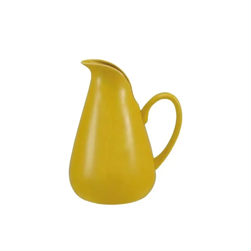 Vintage Chartreuse Pitcher - Greenhouse Home