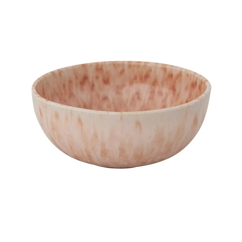 Apricot Stoneware Bowl - Bloomingville
