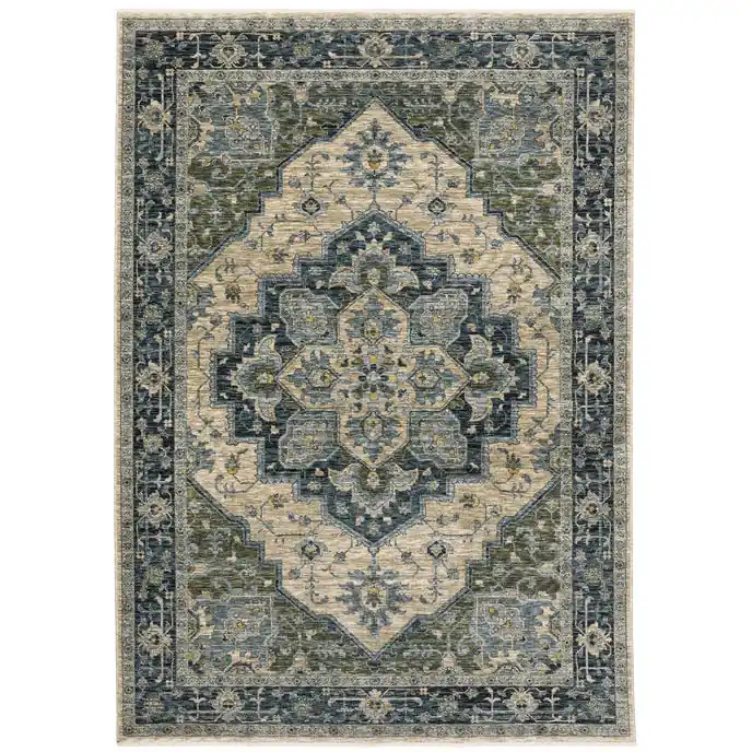 Aberdeen in Navy - Oriental Weavers