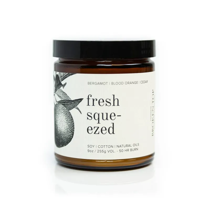 Fresh Squeezed 9oz Soy Candle - Broken Top Brands