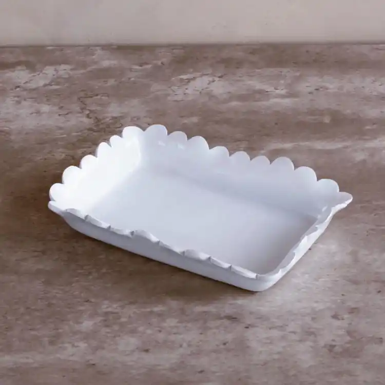 VIDA Colette Guest Towel Holder (White) - BEATRIZ BALL