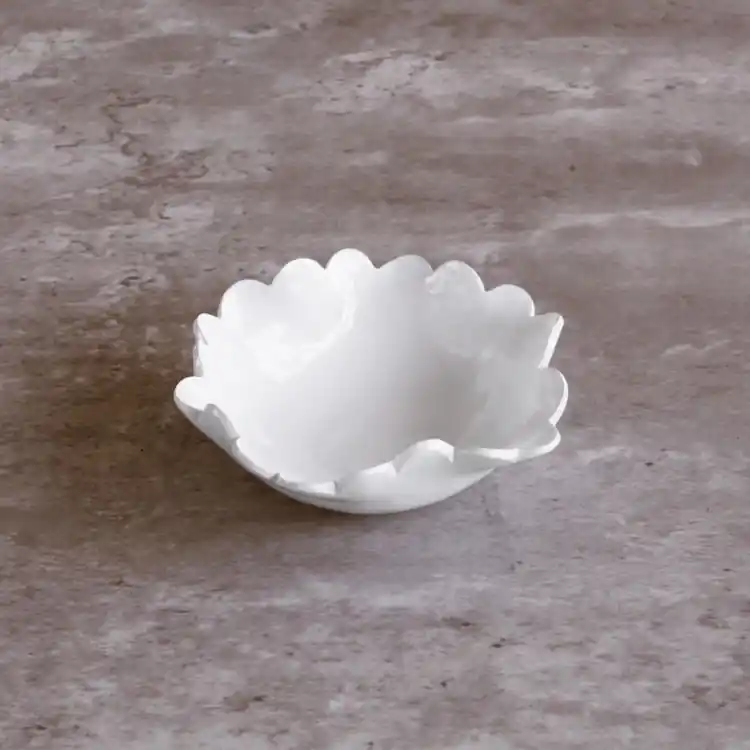 VIDA Colette Mini Bowls Set of 4 (White) - BEATRIZ BALL
