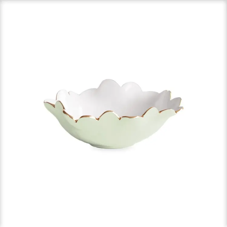 ENCANTO Colette Mini Round Bowl (Pistachio and White) - BEATRIZ BALL