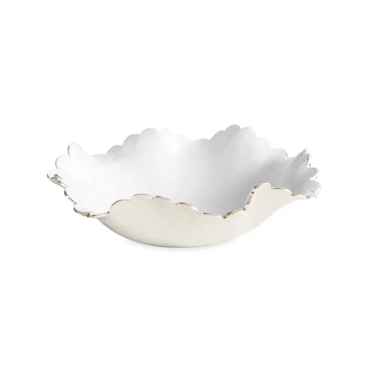 ENCANTO Colette Medium Bowl (Cream and White) - BEATRIZ BALL
