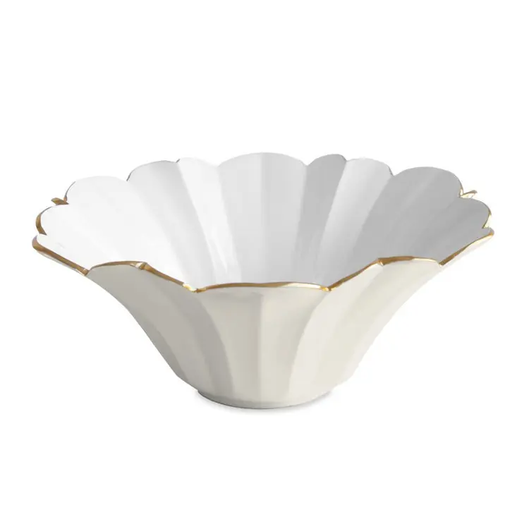 ENCANTO Avril Large Bowl (Cream and White) - BEATRIZ BALL