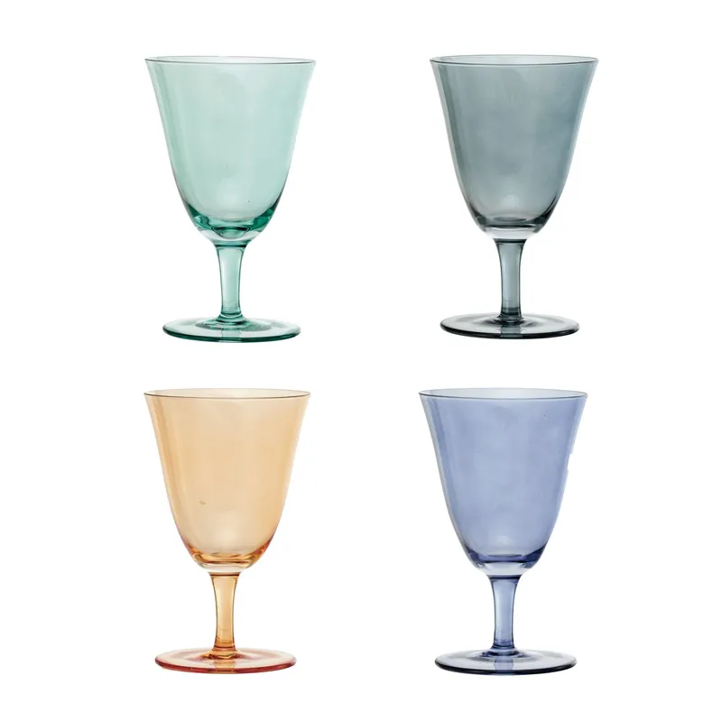 Stemmed Wine Glass 8 oz. - Greenhouse Home