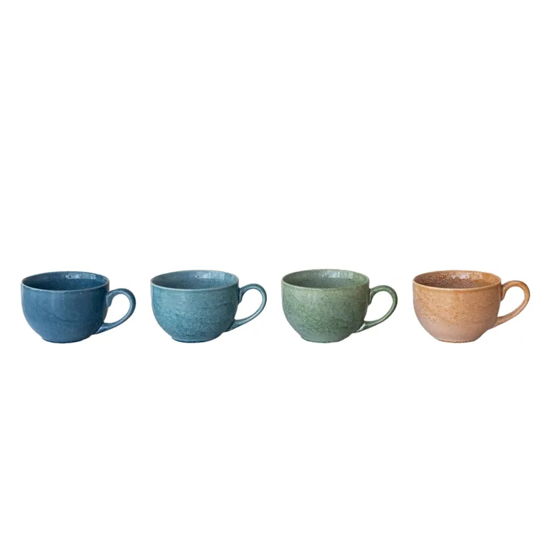 22 oz. Stoneware Mug/Bowl - Greenhouse Home