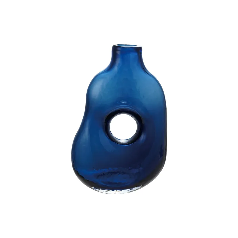 Glass Abstract Vase - Bloomingville