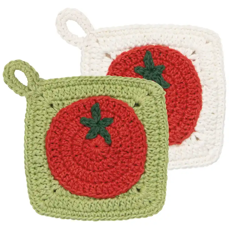 Heirloom Tomatoes Crochet Sponges Set of 2 - Now Designs by Danica
