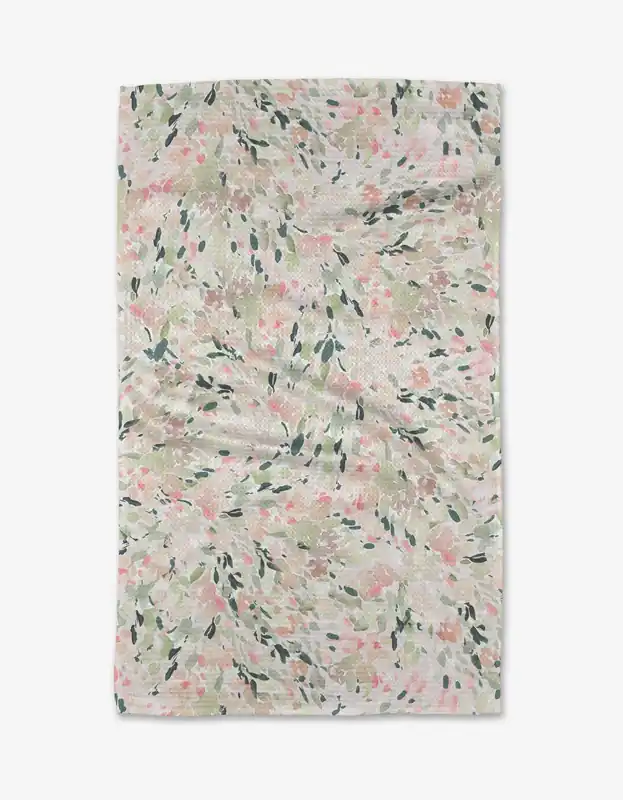Blossoms Tea Towel - Geometry