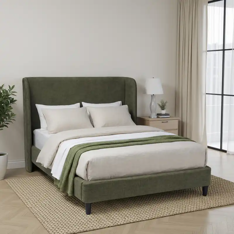 Cayla Upholstered Bedframe - Stylus