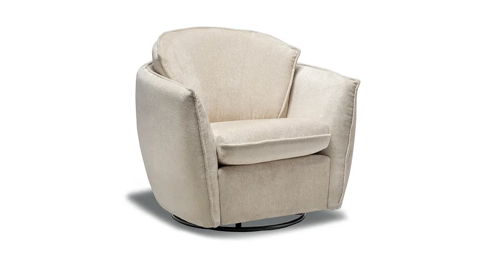 Luna Swivel Glide Chair - Stylus