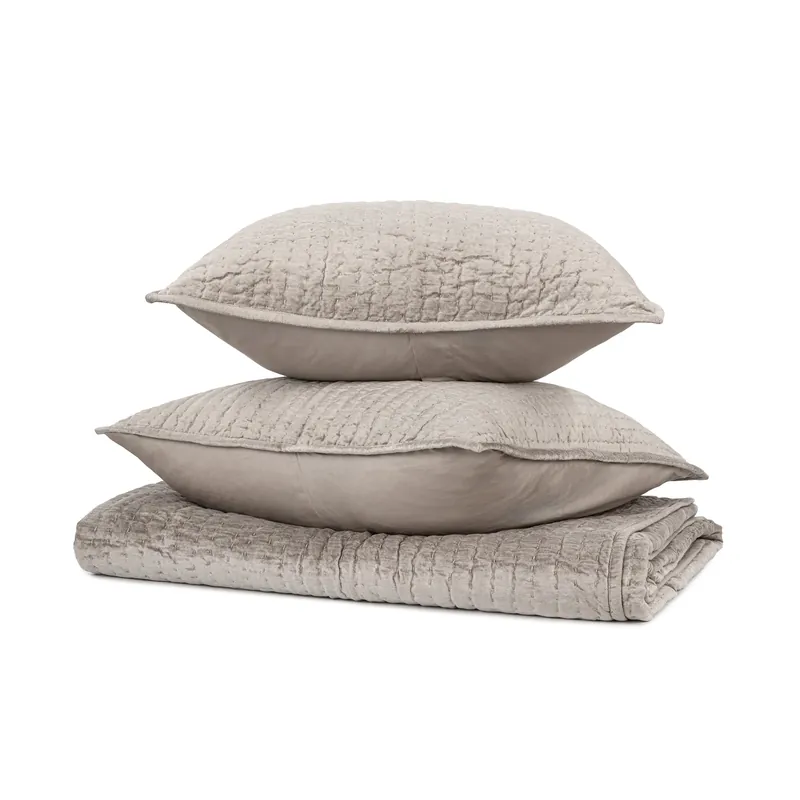 Bari Velvet Quilt Collection - Classic Home