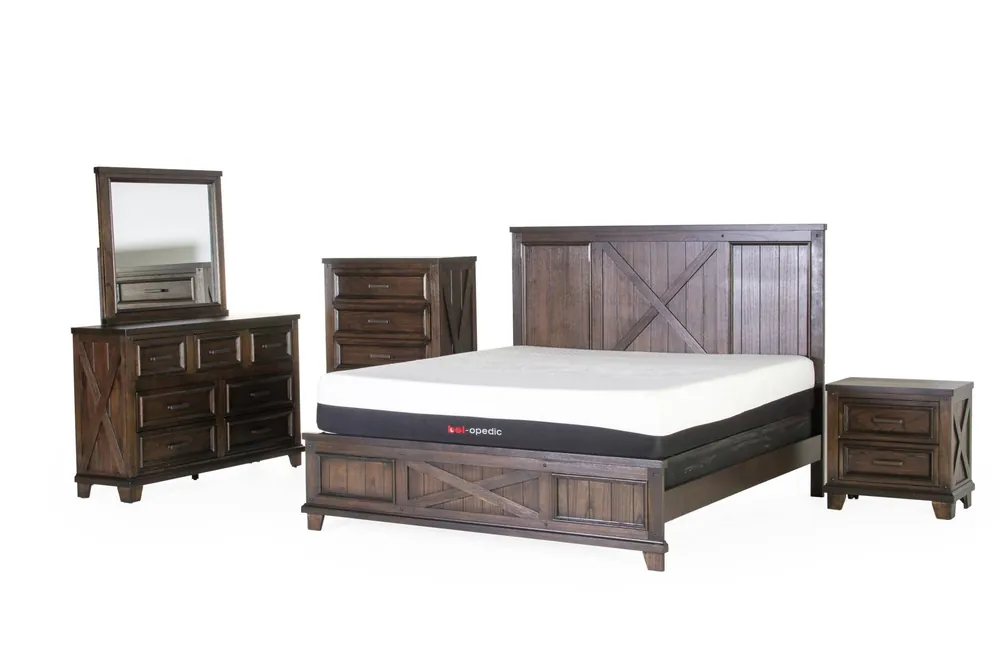 6 PIECE KING BEDROOM SET - Mollai Collections
