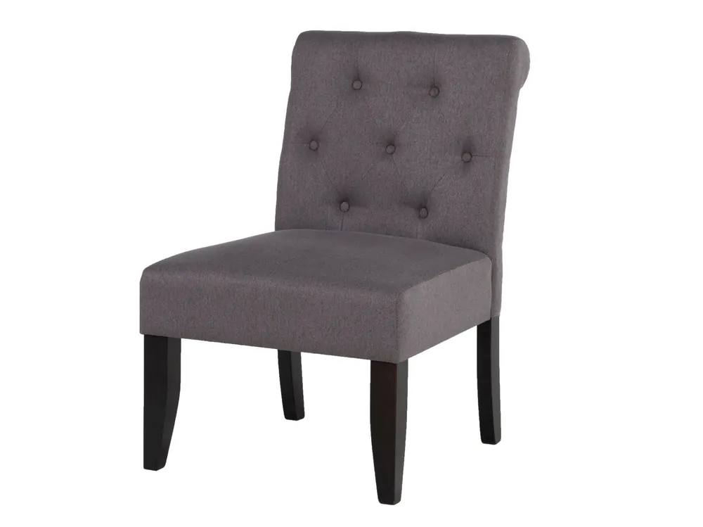 Tufted Parsons Accent/Dining Chair in Gray - Mollai Collections