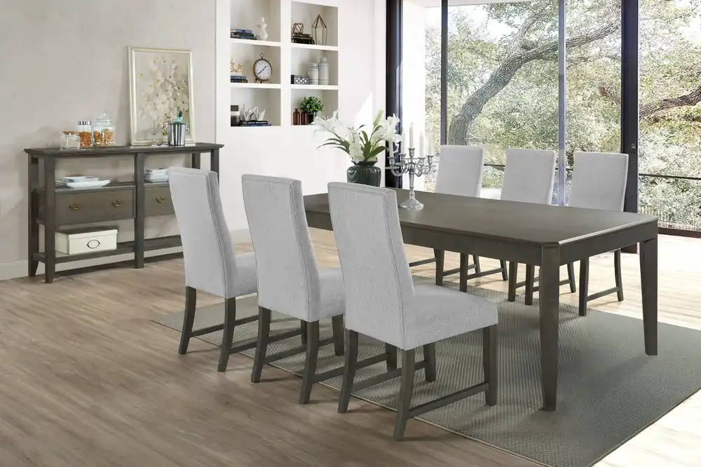 7 PIECE DINING ROOM SET - Mollai Collections