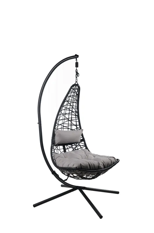 3 Piece Outdoor Wicker Hanging Chair - Mollai Collections