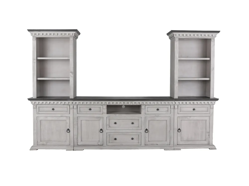 ALAMO 3 PIECE ENTERTAINMENT CENTER - Mollai Collections