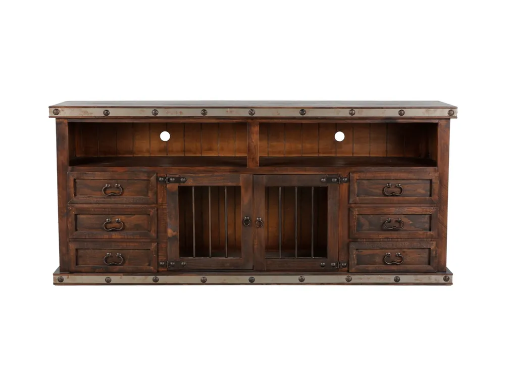 HACIENDA 80" TV STAND - Mollai Collections