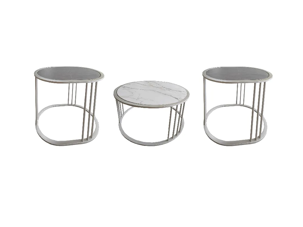 3 PIECE COFFEE TABLE SET - Mollai Collections