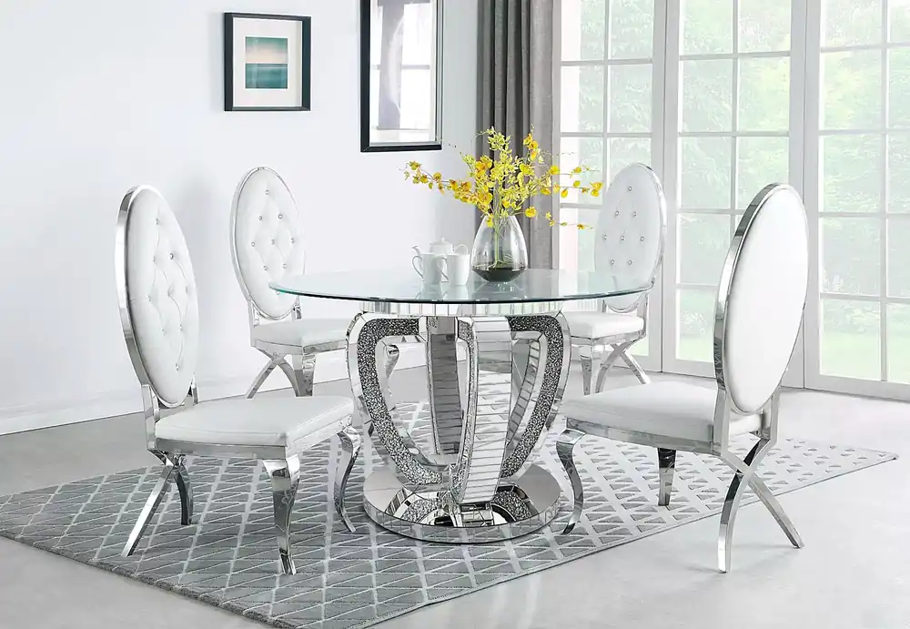 ROUND DINING TABLE - Mollai Collections