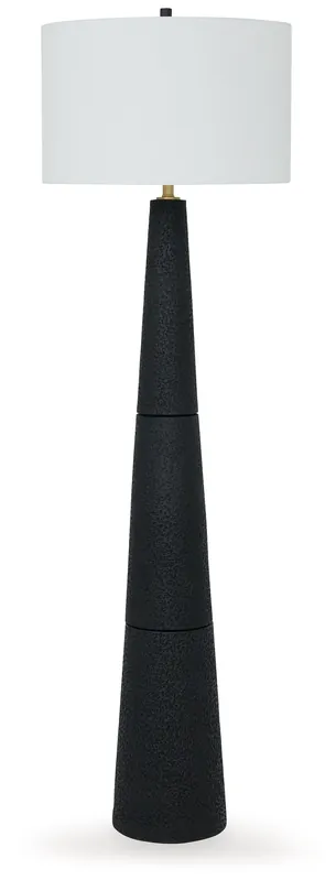 Hallburg - Poly Floor Lamp - Black