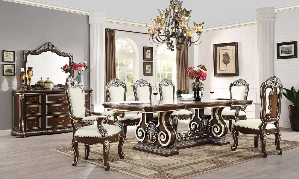 Versailles 9 Piece Dining Room Set - Mollai Collections