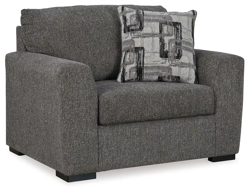 Gardiner - Chair And A Half - Pewter