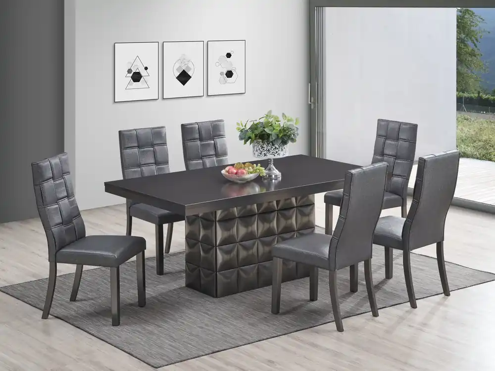 7 Piece Dining Room Set - Mollai Collections
