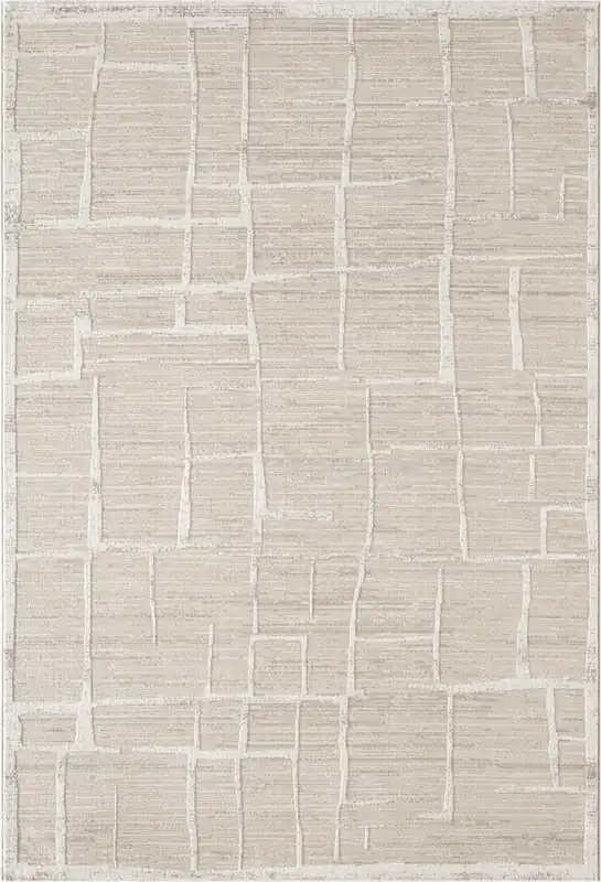 .Samira Silver Power-Loomed Area Rug - 6' 6" x 9' 0"