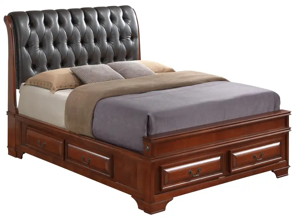 Storage Bed Elegant Transitional - Glory Furniture