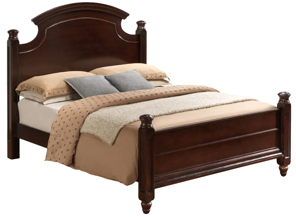 Bed Hand Carved Traditional - Glory Furniture