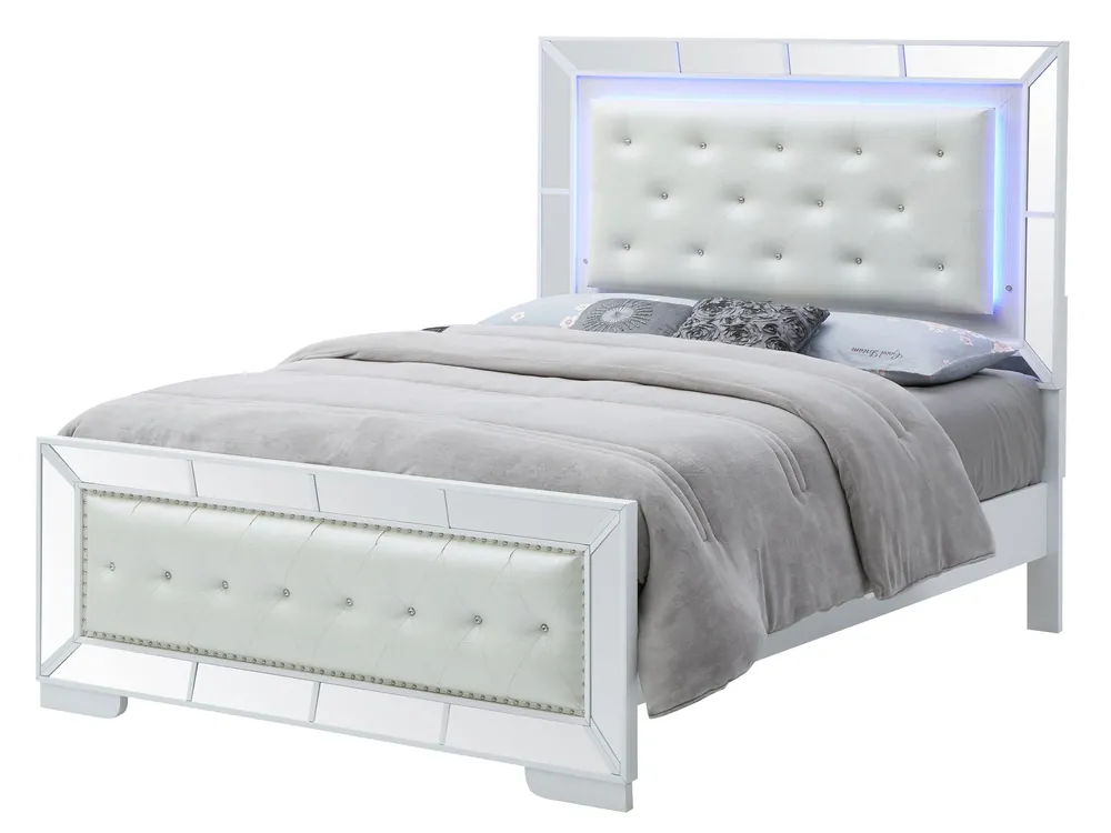 Elegant Modern Contemporary Bed - Glory Furniture