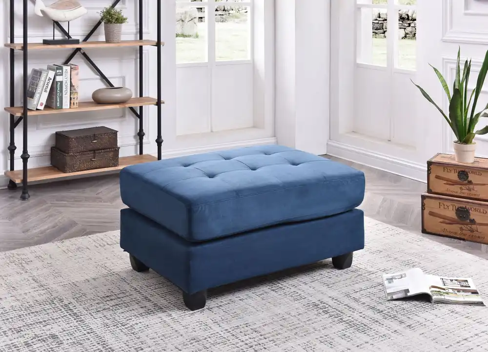 Chic Contemporary Ottoman - Glory Furniture