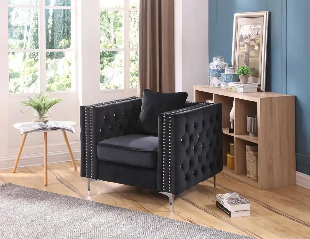 Tufted Design Chair - Glory Furniture