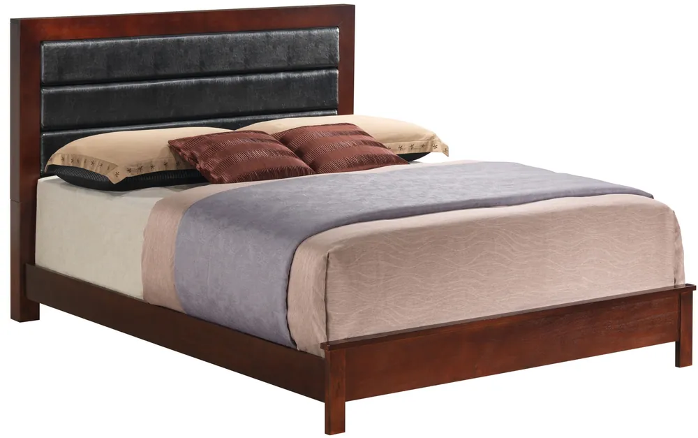 Transitional Modern Design Bed - Glory Furniture
