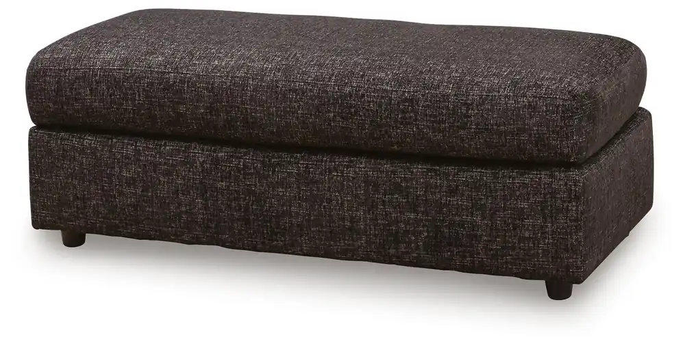 Lentiz - Oversized Accent Ottoman - Onyx