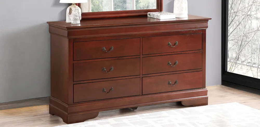 Elegant Traditional Storage Dresser - Glory Furniture