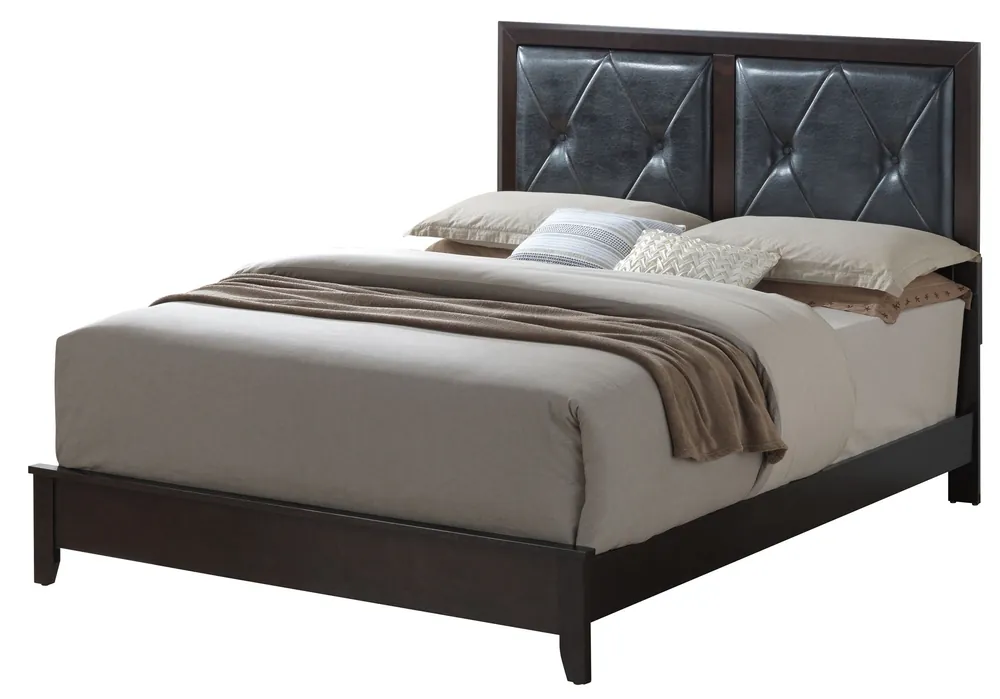 Padded Headboard Bed - Glory Furniture