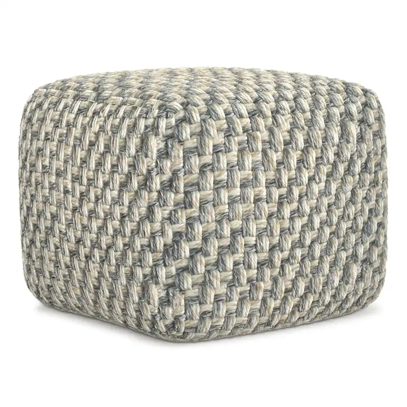 Beatrix - Square Pouf - Multicolor