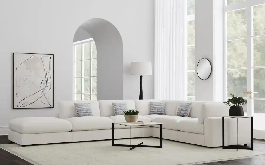 Serene - Upholstered Modular Sectional Sofa