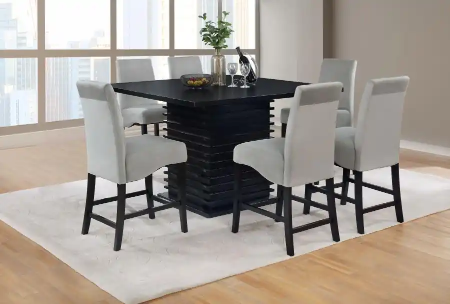Stanton - Square Counter Height Dining Table Set