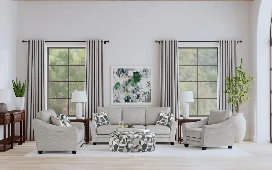 Tomkins - Boucle Upholstered Sofa Set